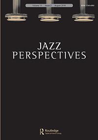 cover of Jazz Perspectives journal